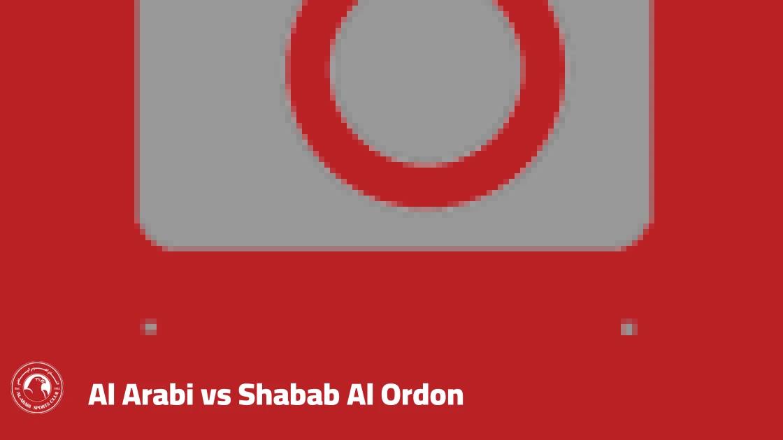 Al Arabi host Shabab Al Ordon in Round 5 of the Jordanian Pro League