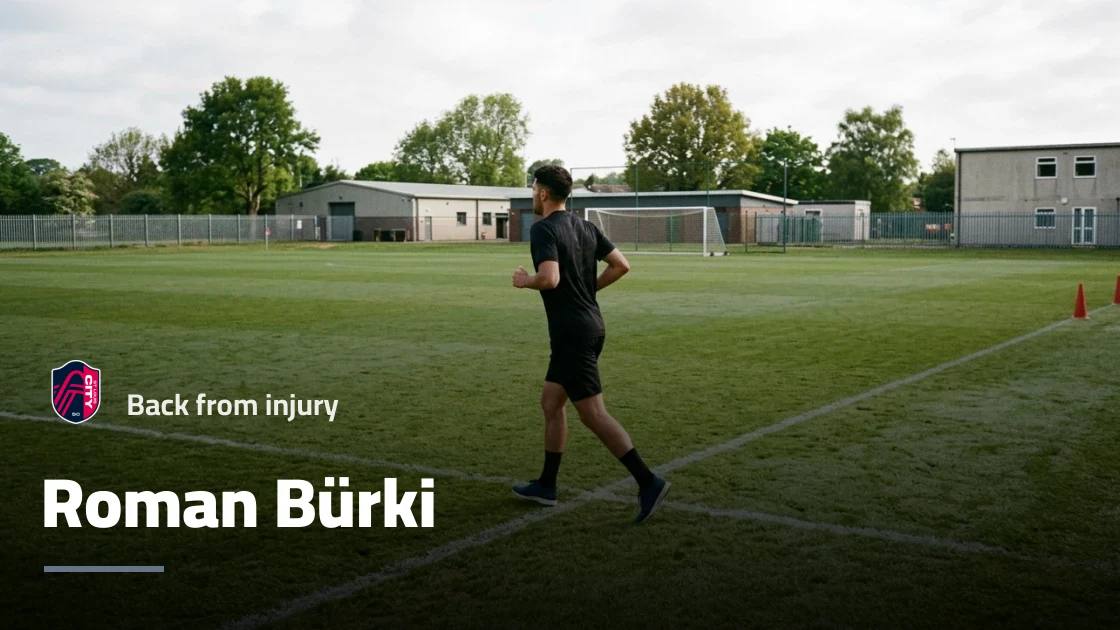 Roman Bürki returns to training with St. Louis City after recovering from head injury