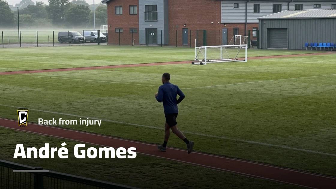 Gomes returns to training with Columbus Crew after injury absence
