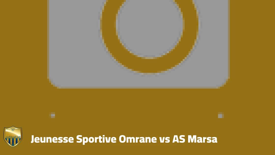 Jeunesse Sportive Omrane to host AS Marsa in Matchday 5 of Tunisian Ligue 1
