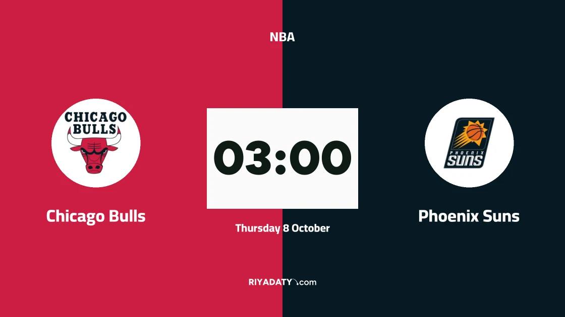 Chicago Bulls host Phoenix Suns in NBA