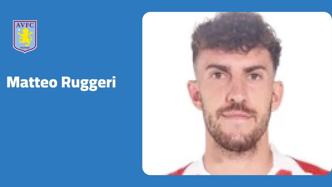 Matteo Ruggeri returns to training with Aston Villa after injury