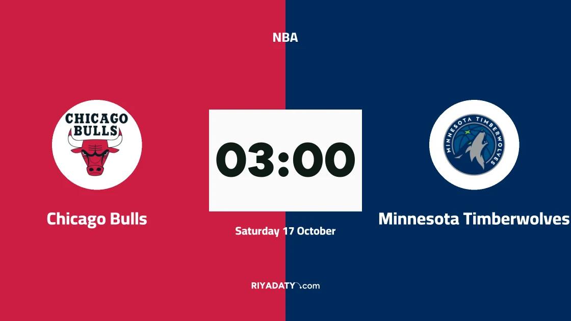 Chicago Bulls host Minnesota Timberwolves in the NBA