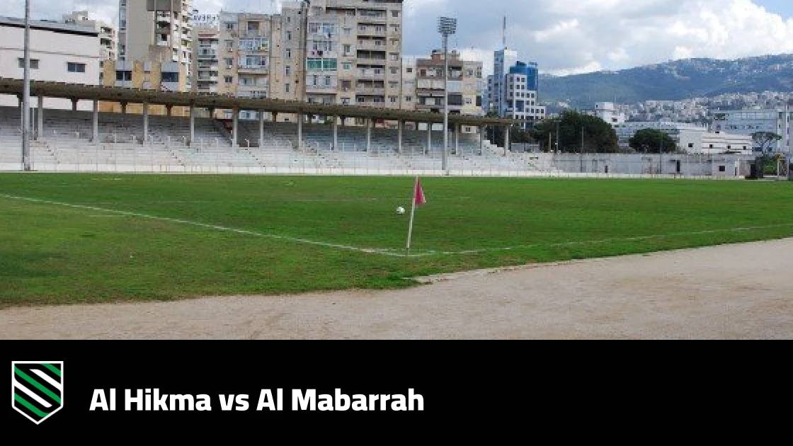 Al Hikma host Al Mabarrah in matchday four of the Lebanese Premier League