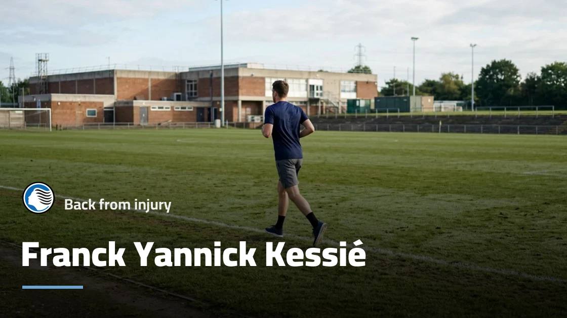 Franck Yannick Kessié returns to training with Atalanta after leg injury