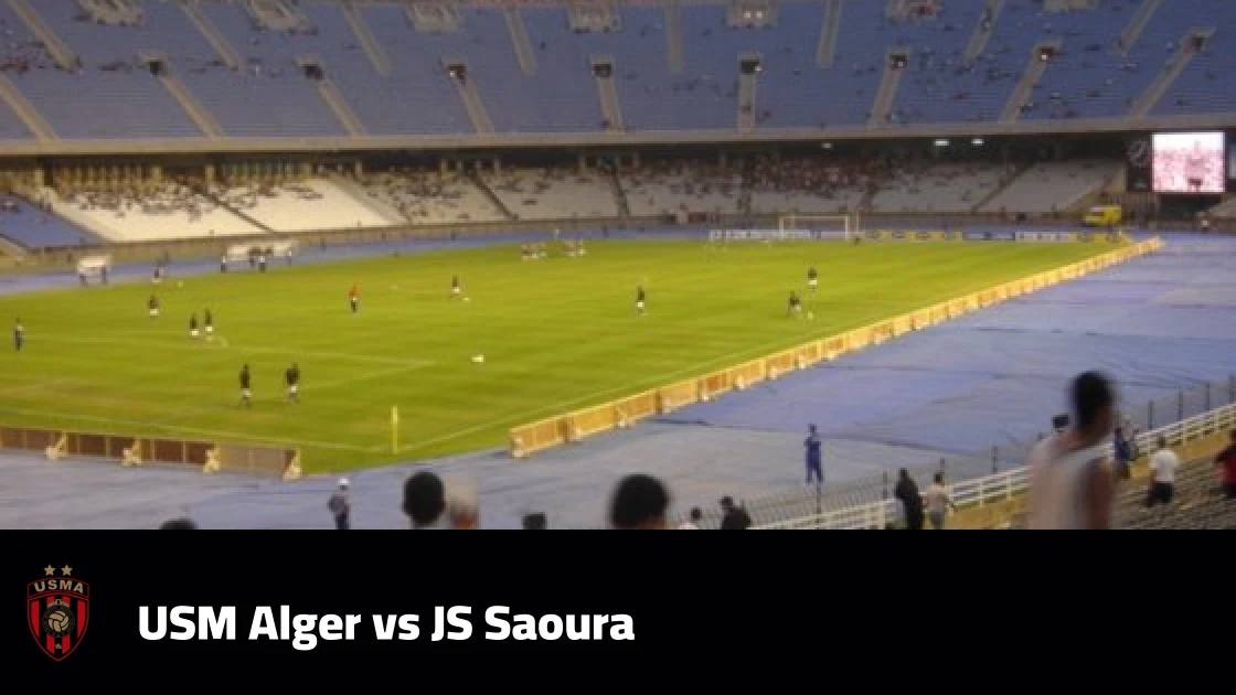 USM Alger beat JS Saoura with a Bouderbala goal in the Algerian league