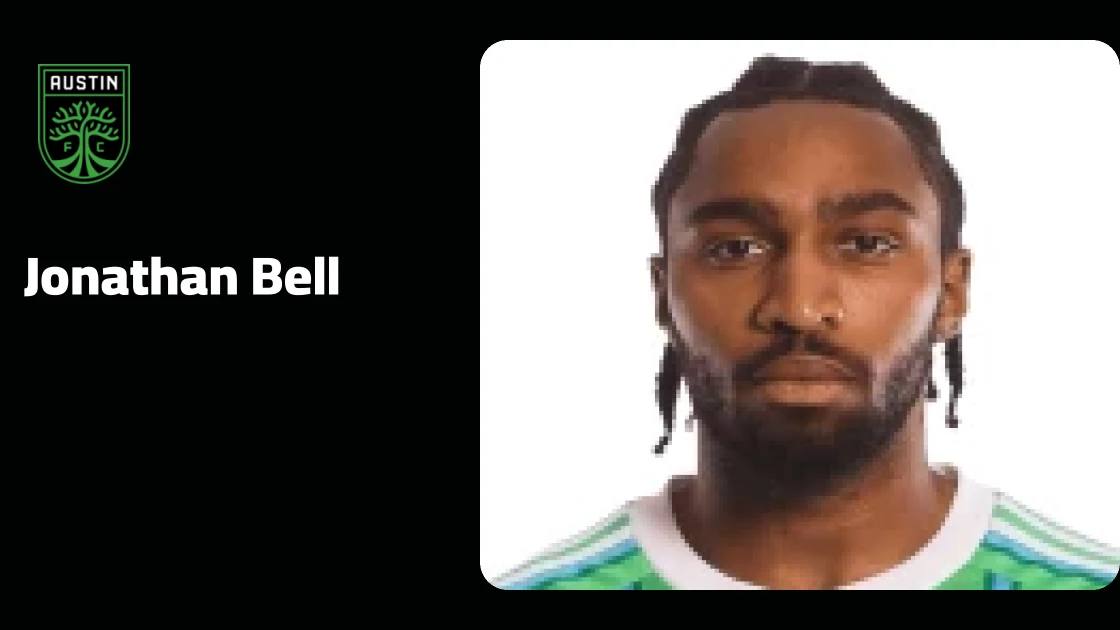 Jonathan Bell injury rules him out of Austin's clash with Real Salt Lake