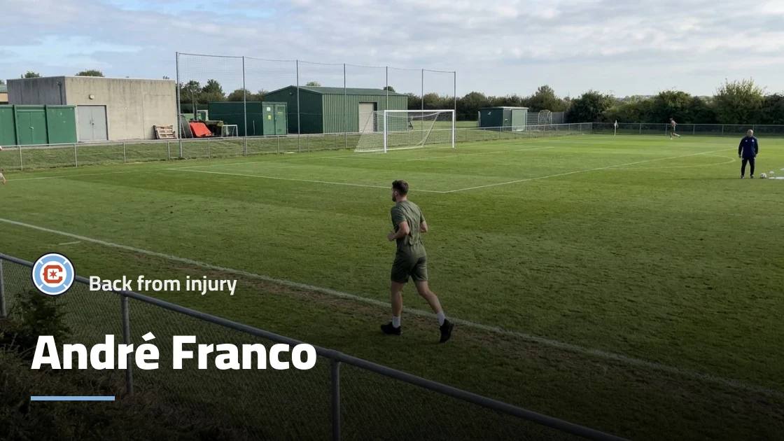 André Franco recovers from knee injury and returns to Chicago Fire squad