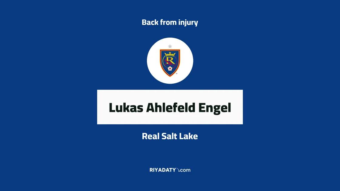Engel returns to training with Real Salt Lake after hamstring injury