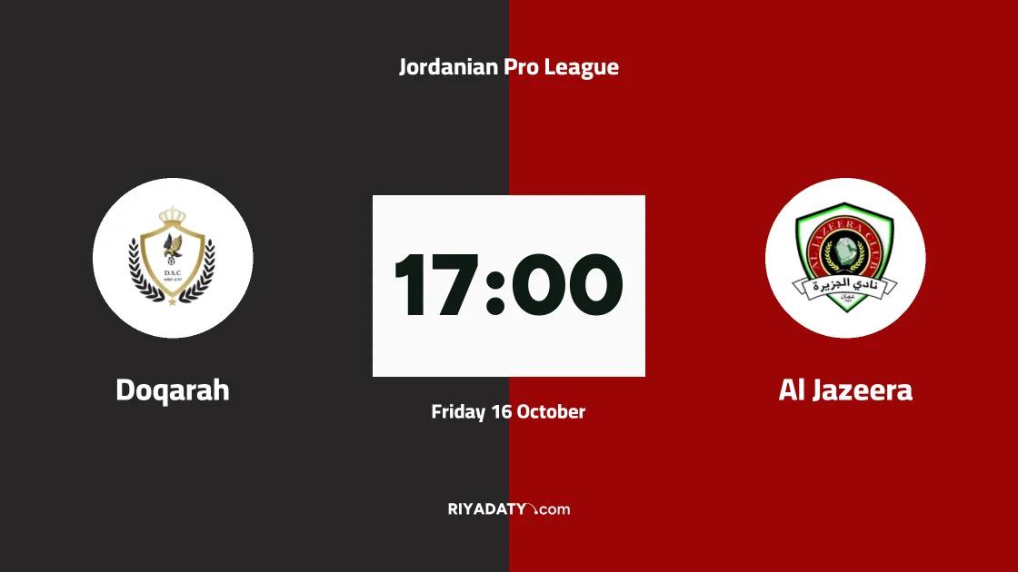 Doqarah host Al Jazeera in Round 5 of the Jordanian Pro League