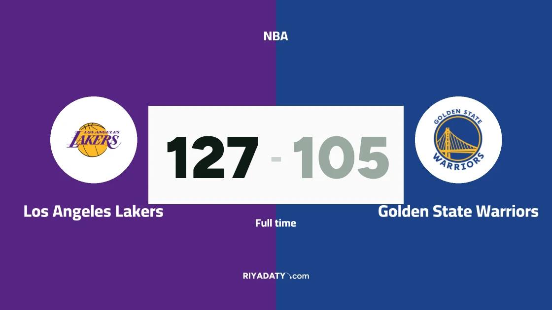 Lakers crush Warriors 127-105 in NBA