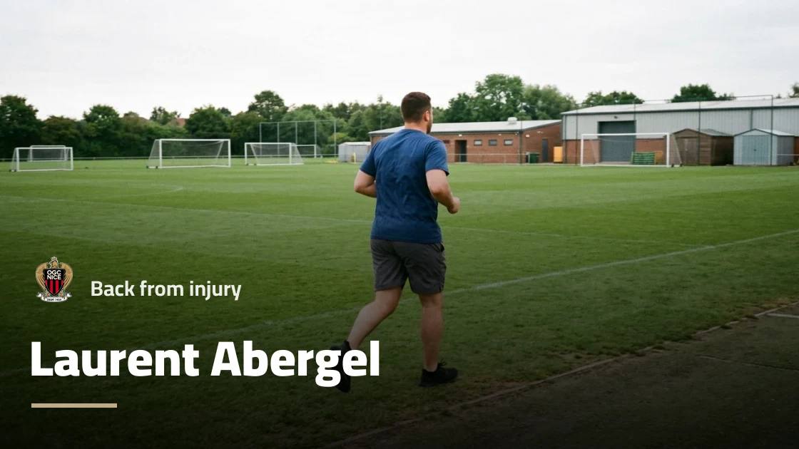 Abergel returns to Nice squad after recovering from knee injury