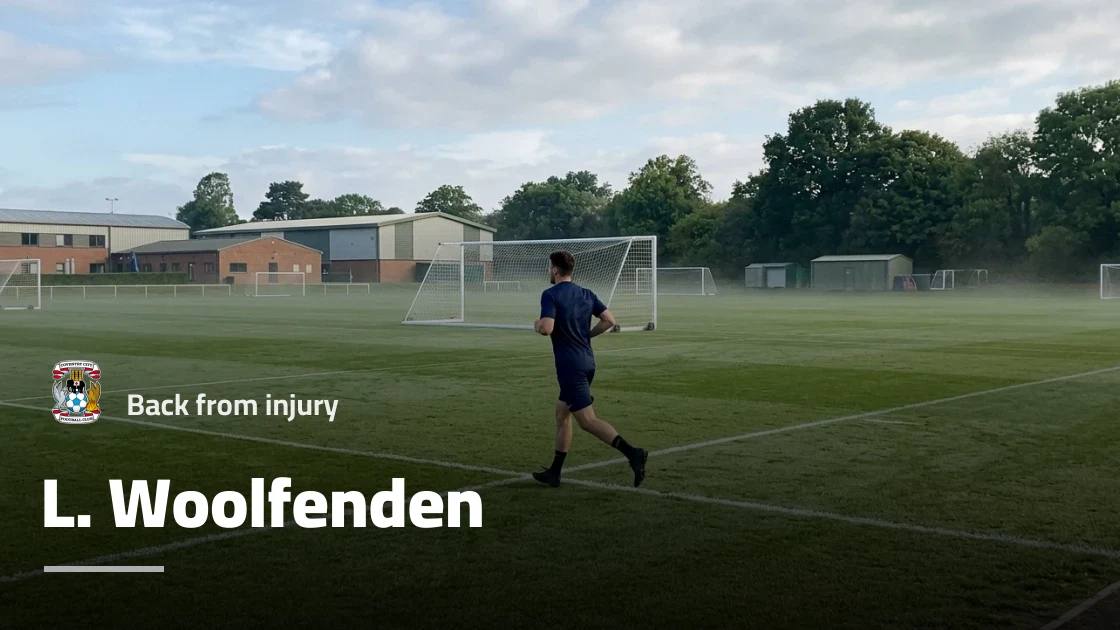 Woolfenden returns to Coventry City squad after injury absence