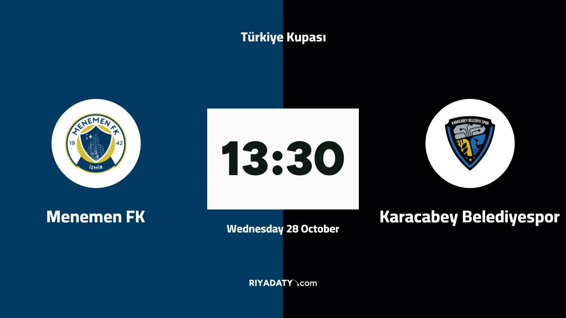 Menemen host Karacabey Belediyespor in round three of Türkiye Kupası