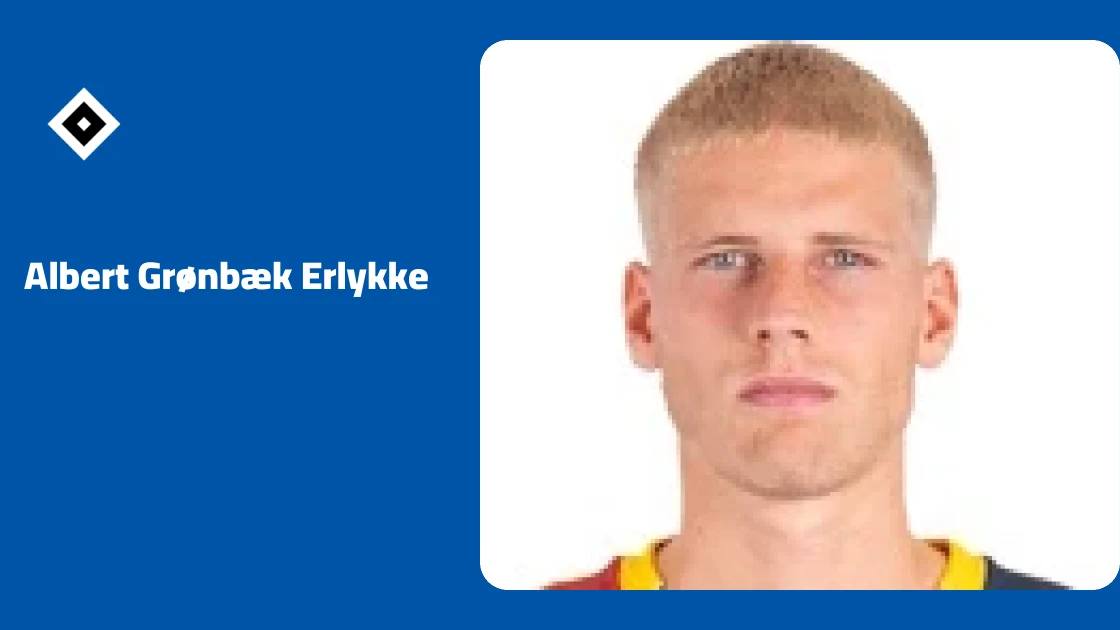 Albert Grønbæk Erlykke returns to Hamburger SV squad after thigh injury
