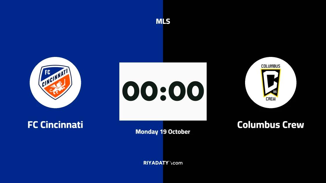FC Cincinnati host Columbus Crew in Matchday 30 of MLS