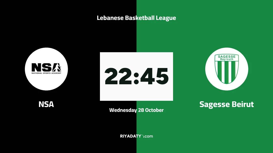 NSA host Sagesse Beirut in Round 2 of the Lebanese Basketball League