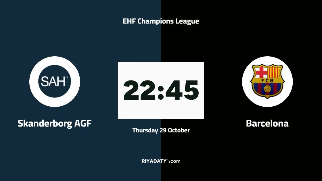 EHF Champions League: Skanderborg AGF host Barcelona in matchday six