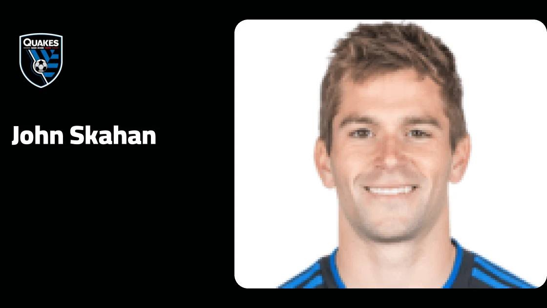 Skahan out for San Jose Earthquakes due to lower body injury