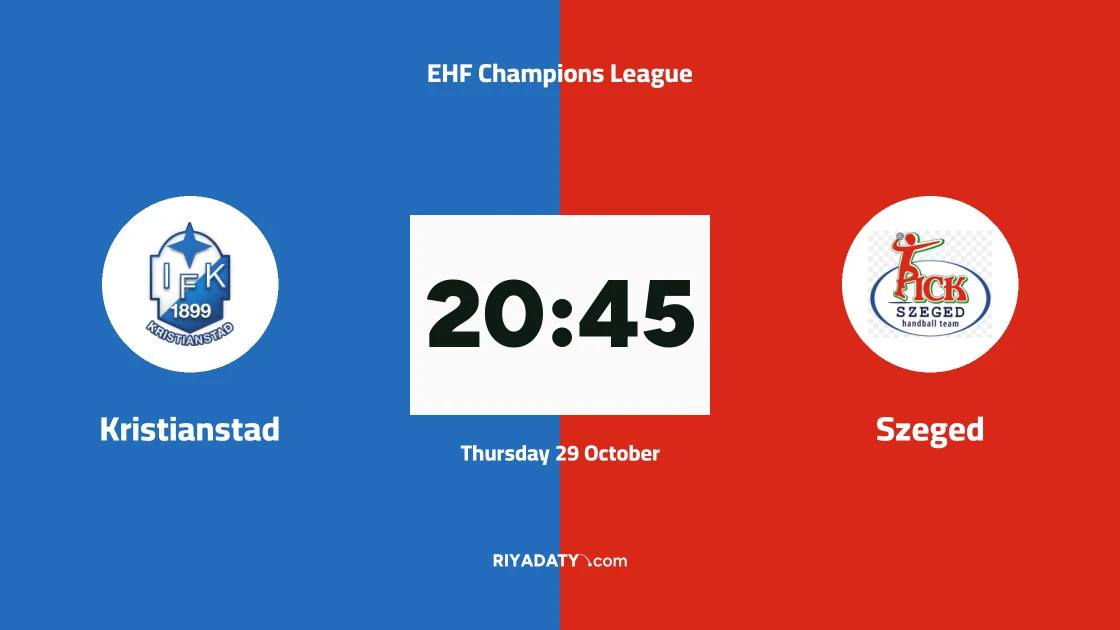 Kristianstad host Szeged in Matchday 6 of the EHF Champions League handball