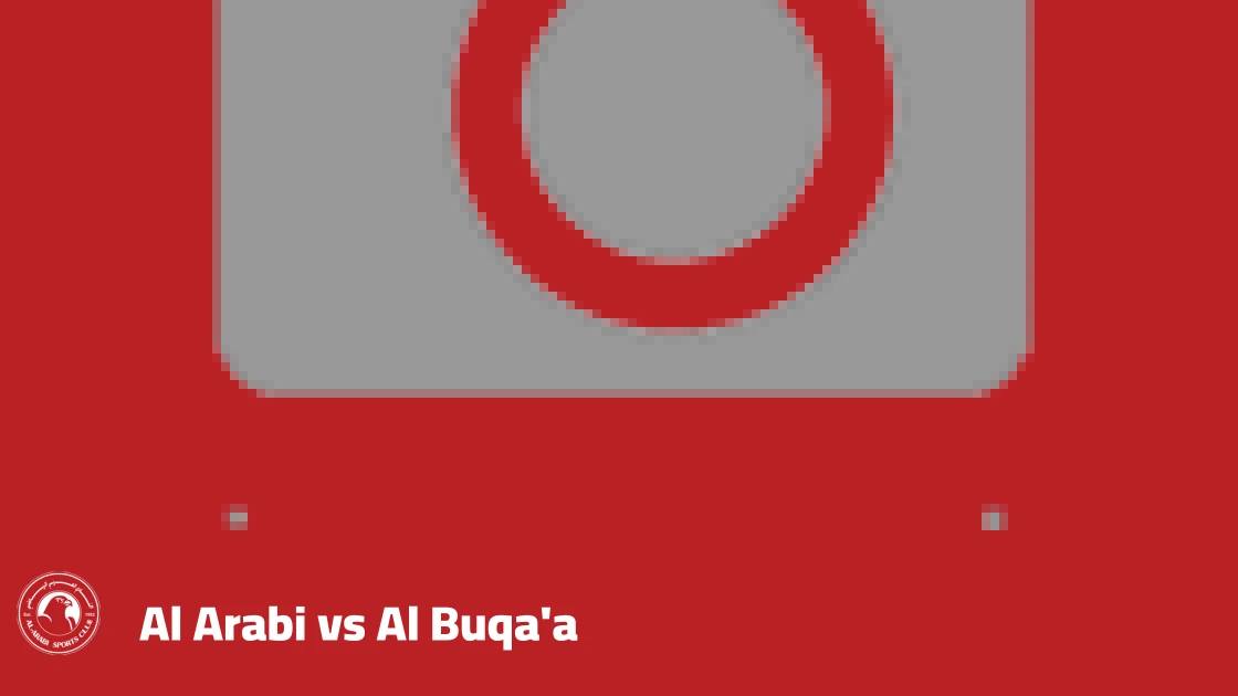 Al Arabi host Al Buqa'a in Matchday 6 of the Jordanian Pro League