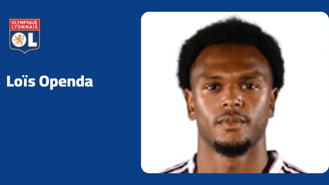 Loïs Openda returns to Lyon squad after leg injury absence