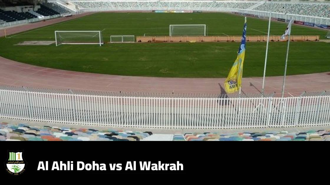 Al Ahli Doha host Al Wakrah in matchday 6 of Qatar Stars League