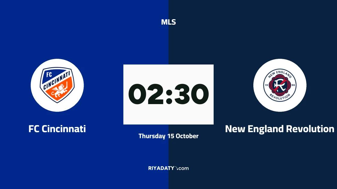 FC Cincinnati host New England Revolution in MLS Matchday 29