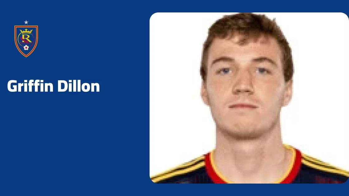 Griffin Dillon out of Real Salt Lake squad due to foot injury