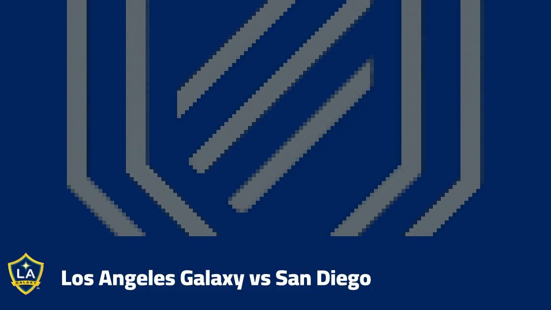 Los Angeles Galaxy draw 2-2 with San Diego in MLS