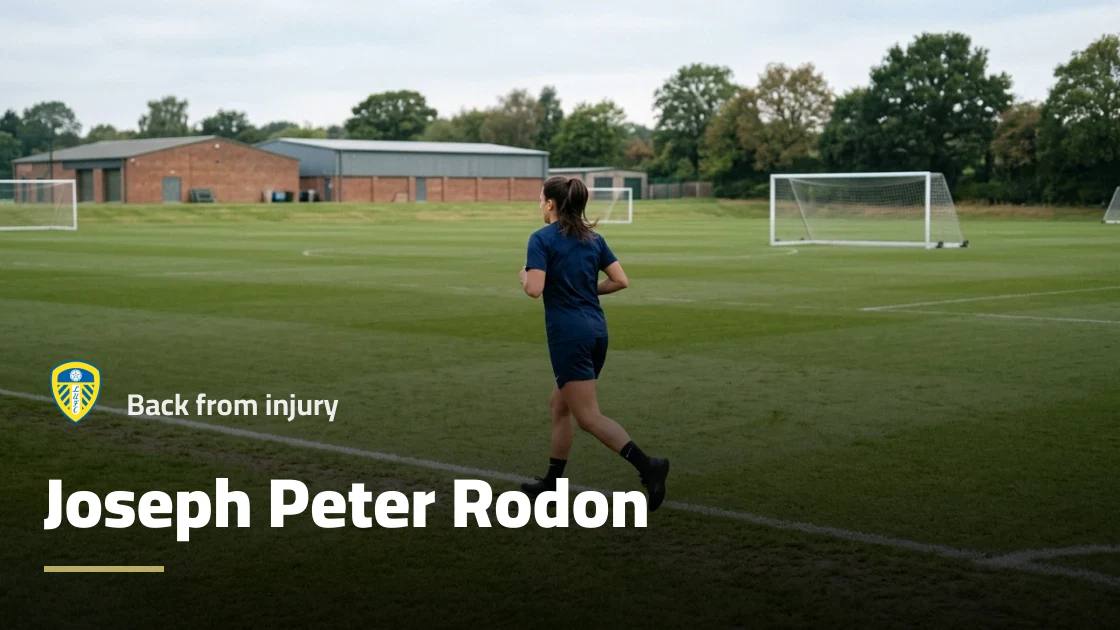 Rodon returns to fitness with Leeds after recovering from muscle injury