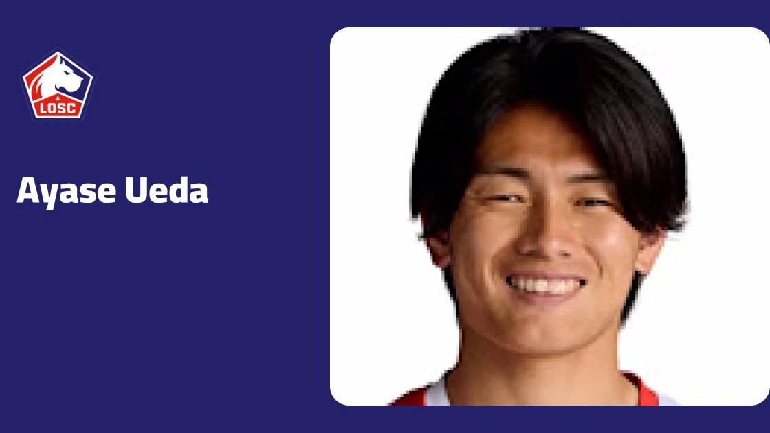 Ayase Ueda returns to Lille squad after foot injury absence