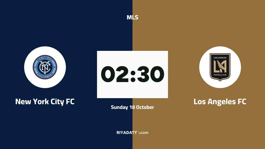 New York City FC to host Los Angeles FC in Matchday 30 of MLS