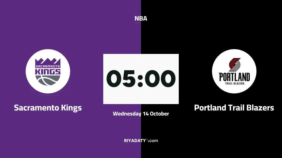Sacramento Kings to host Portland Trail Blazers in the NBA