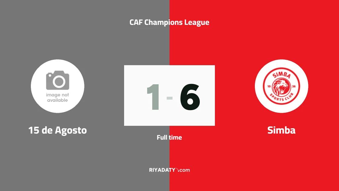 Doumbia scores twice as Simba thrash 15 de Agosto 6-1