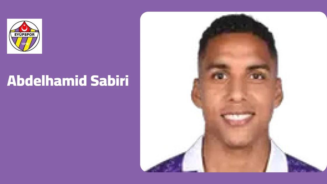 Muscle injury sidelines Abdelhamid Sabiri from Eyüpspor