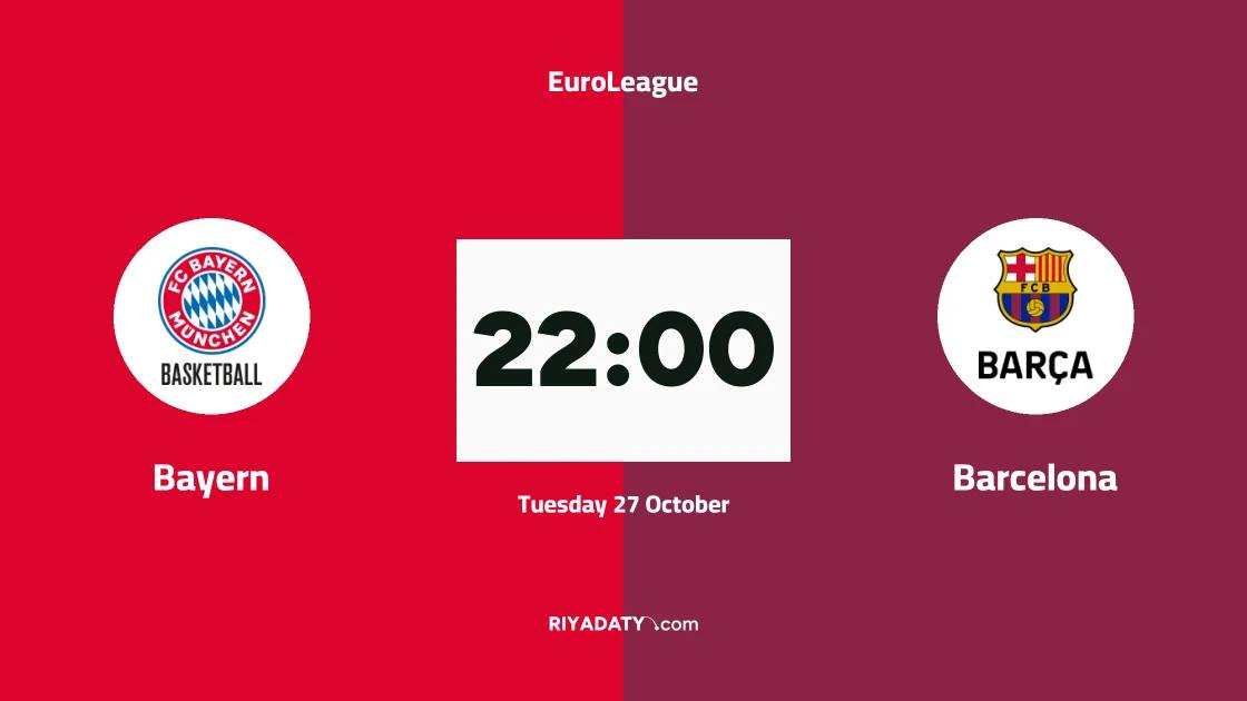 Bayern host Barcelona in Matchday 8 of the EuroLeague