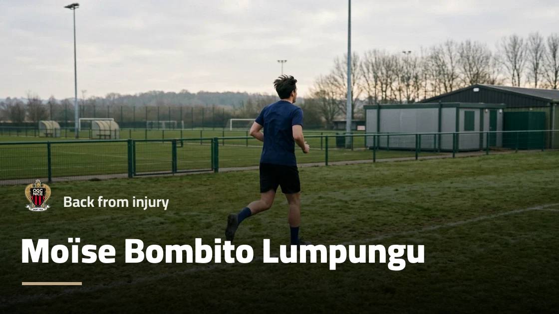 Lumpungu returns to Nice squad after recovering from leg injury