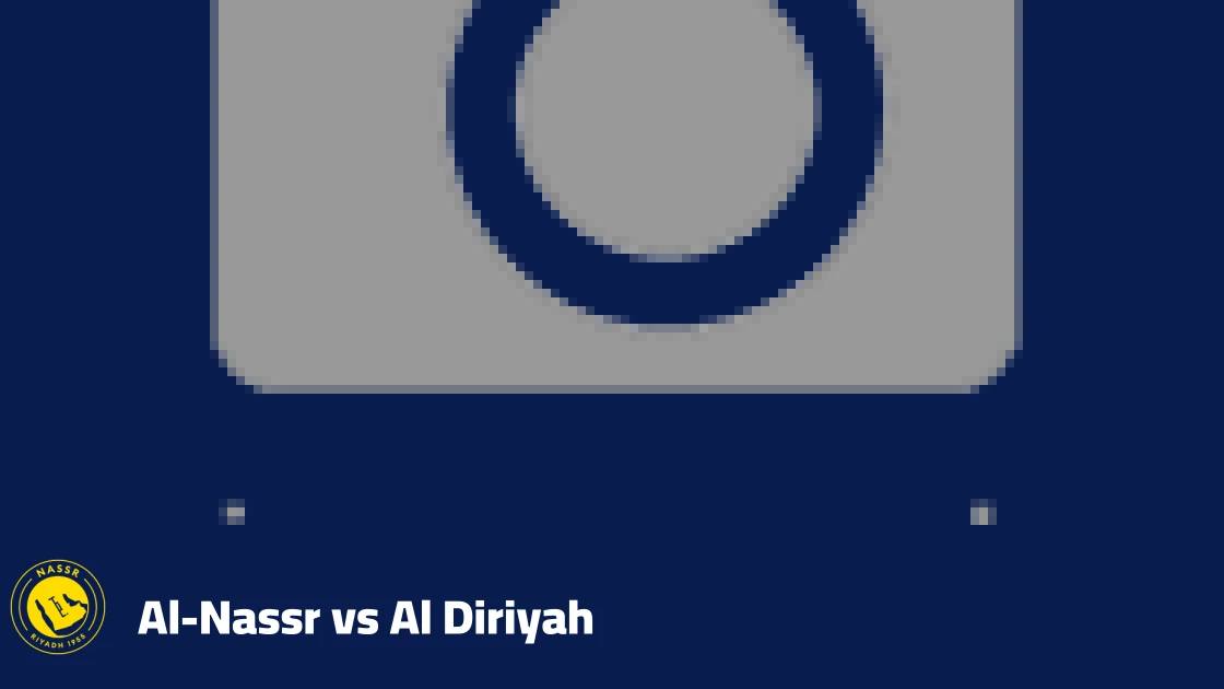Al-Nassr host Al Diriyah in round 8 of the Saudi Pro League