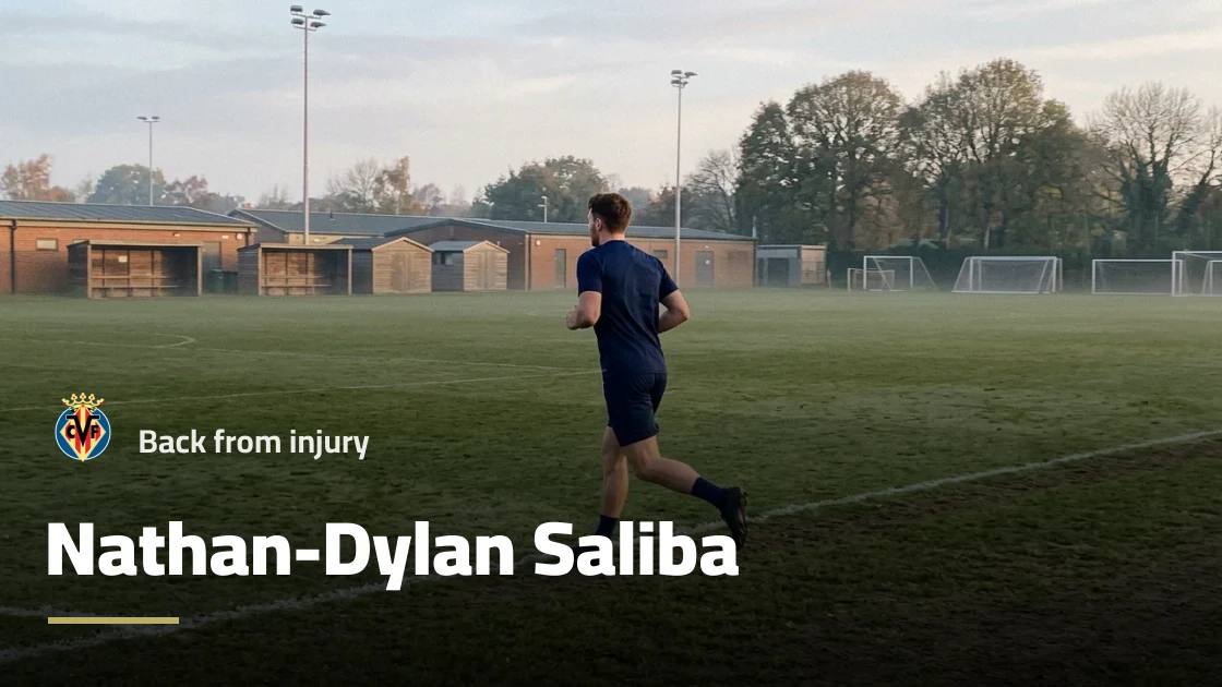 Saliba returns to training with Villarreal after injury absence