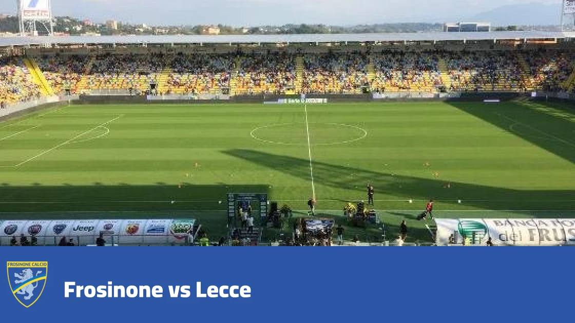 Frosinone host Lecce in Matchday 9 of Serie A