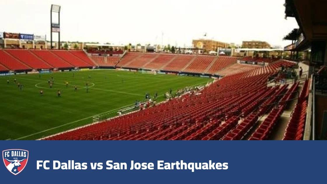 FC Dallas host San Jose Earthquakes in Matchday 31 of MLS