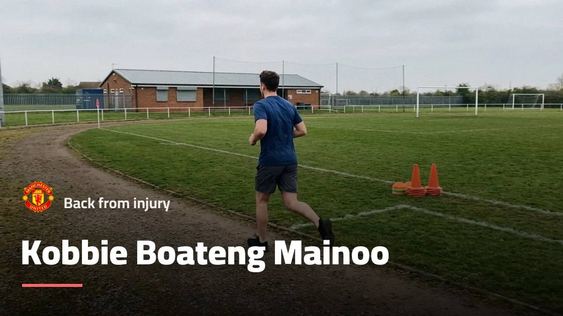 Kobbie Boateng Mainoo returns to training with Manchester United after injury