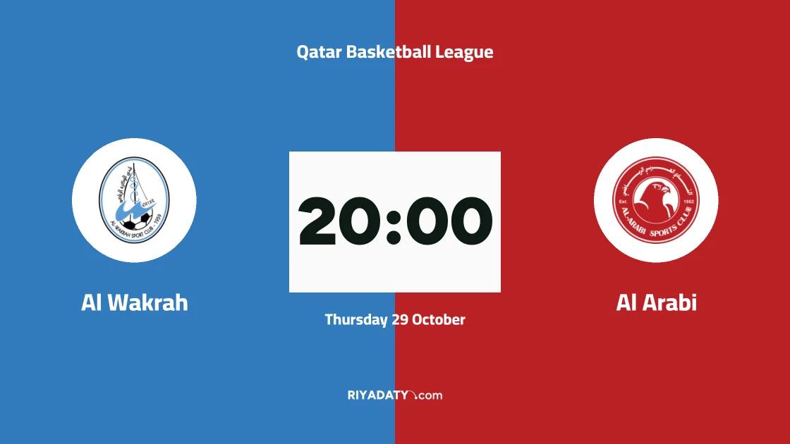 Al Wakrah to host Al Arabi in Qatar Basketball League