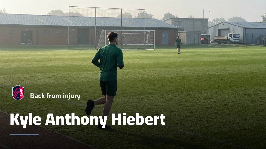 Kyle Hiebert returns to training with St. Louis City after hip injury