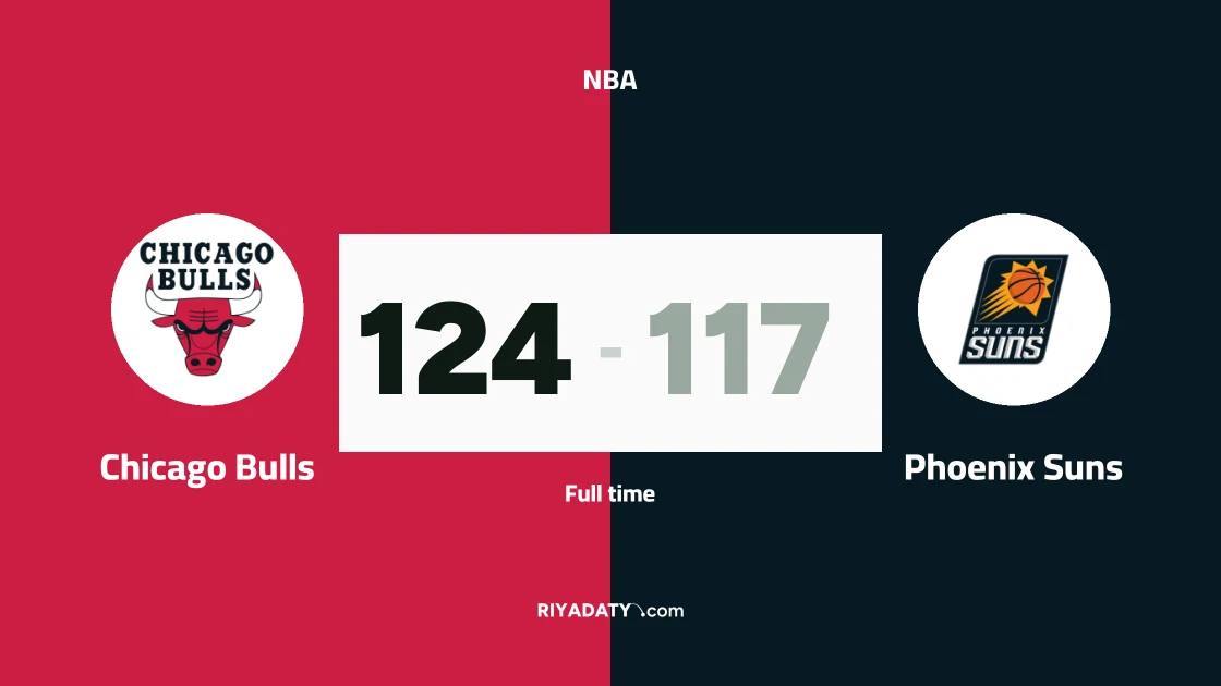 Chicago Bulls beat Phoenix Suns 124-117 in the NBA