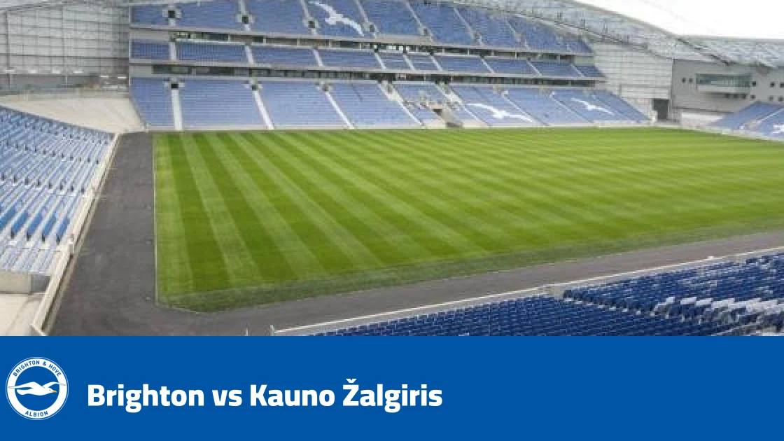 Brighton crush Kauno Žalgiris 4-0 in UEFA Conference League