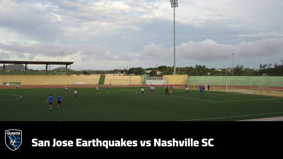 San Jose Earthquakes draw 1-1 with Nashville in MLS