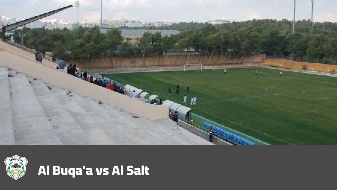 Al Buqa'a host Al Salt in Round 5 of the Jordanian Pro League