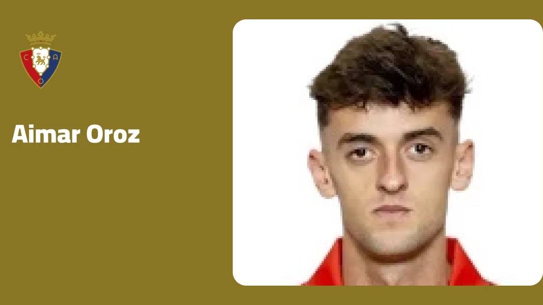 Aimar Oroz returns to training with Osasuna after injury